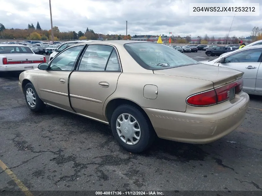 2G4WS52JX41253212 2004 Buick Century