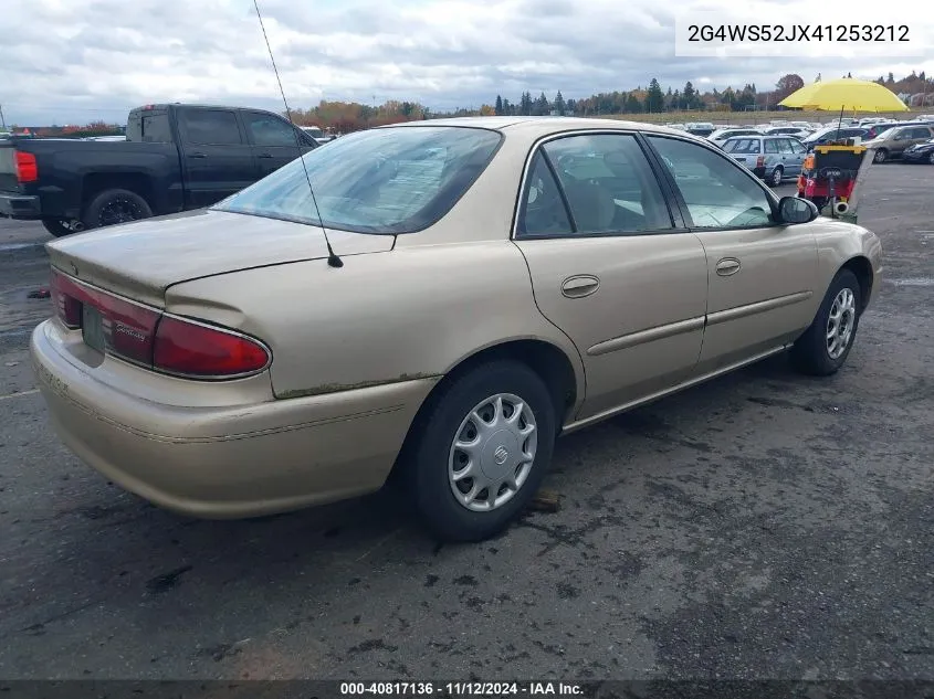 2G4WS52JX41253212 2004 Buick Century