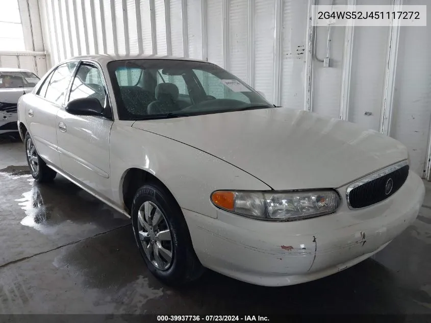 2005 Buick Century VIN: 2G4WS52J451117272 Lot: 39937736