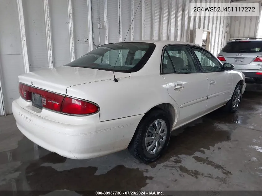 2G4WS52J451117272 2005 Buick Century