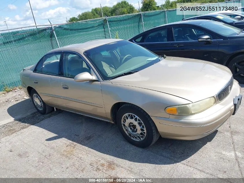 2005 Buick Century VIN: 2G4WS52J551173480 Lot: 40158158