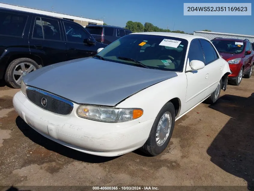 2005 Buick Century VIN: 2G4WS52J351169623 Lot: 40500365