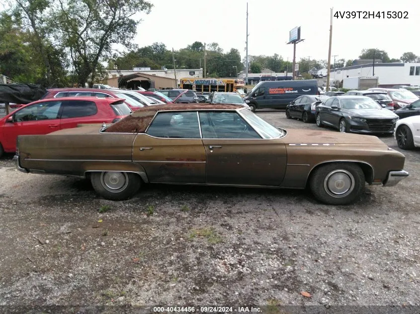 4V39T2H415302 1972 Buick Electra