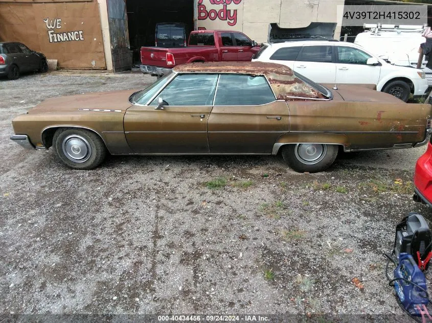 1972 Buick Electra VIN: 4V39T2H415302 Lot: 40434456