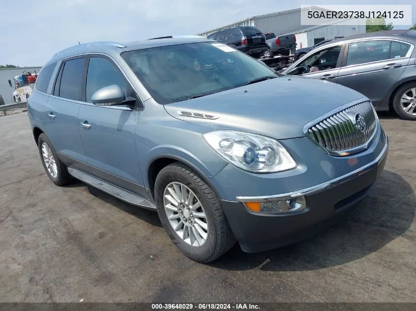 5GAER23738J124125 2008 Buick Enclave Cxl