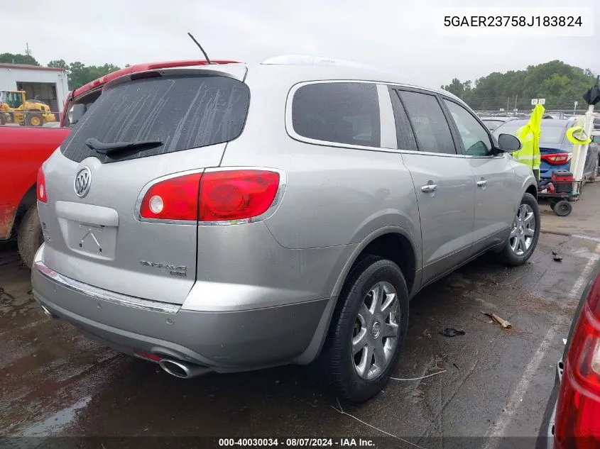 5GAER23758J183824 2008 Buick Enclave Cxl