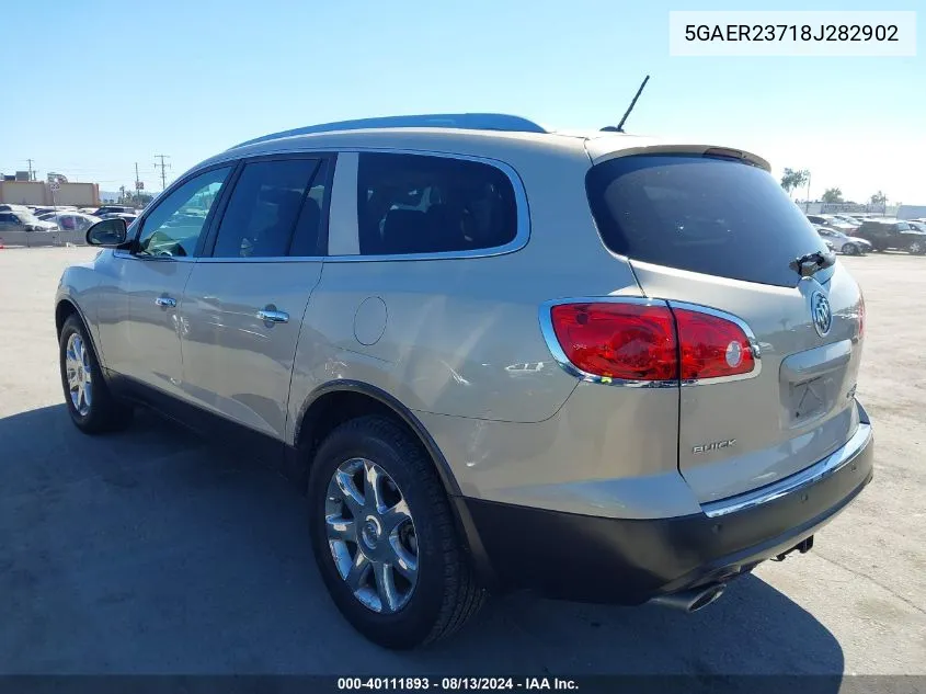 5GAER23718J282902 2008 Buick Enclave Cxl