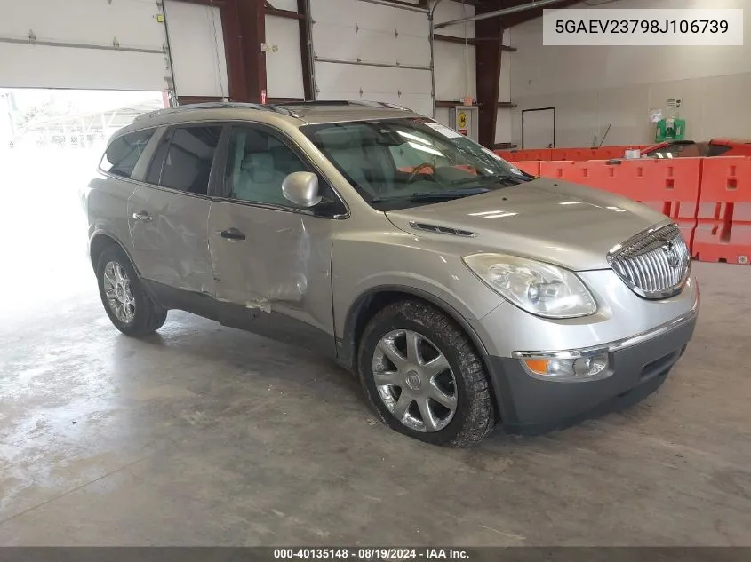 5GAEV23798J106739 2008 Buick Enclave Cxl