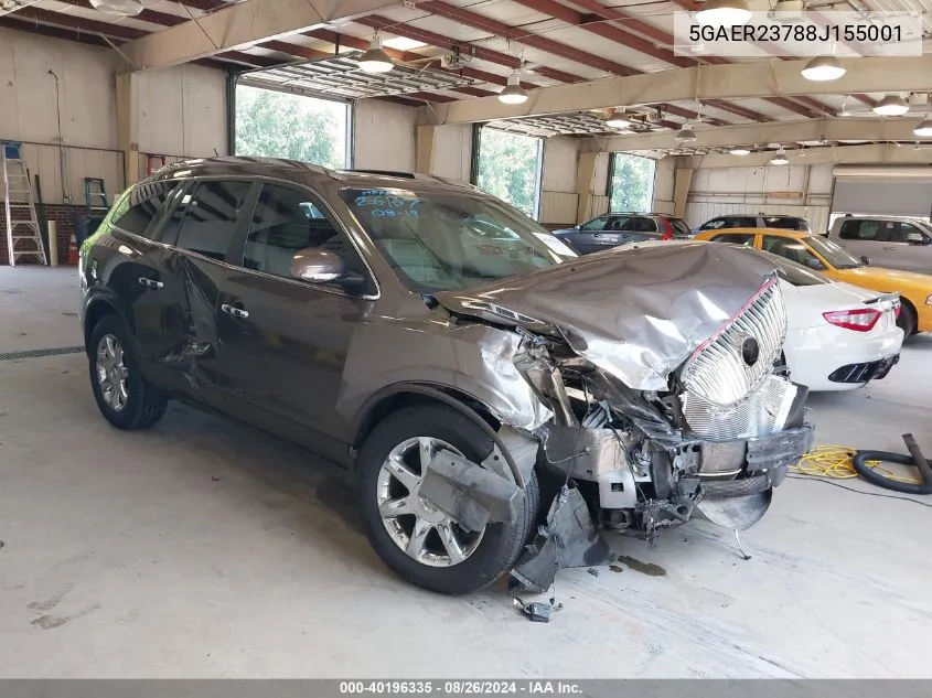 2008 Buick Enclave Cxl VIN: 5GAER23788J155001 Lot: 40196335