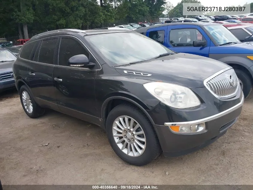 5GAER23718J280387 2008 Buick Enclave Cxl