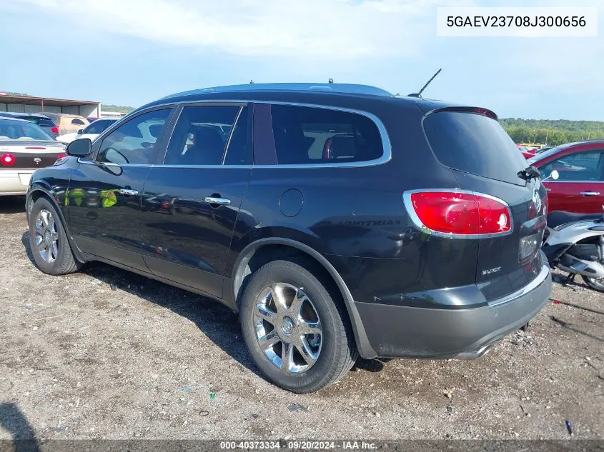 2008 Buick Enclave Cxl VIN: 5GAEV23708J300656 Lot: 40373334