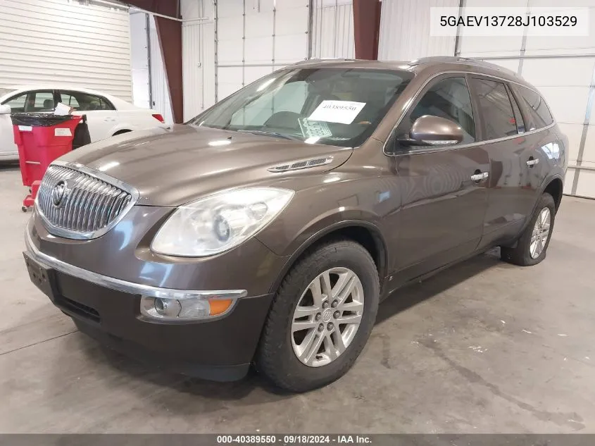 2008 Buick Enclave Cx VIN: 5GAEV13728J103529 Lot: 40389550