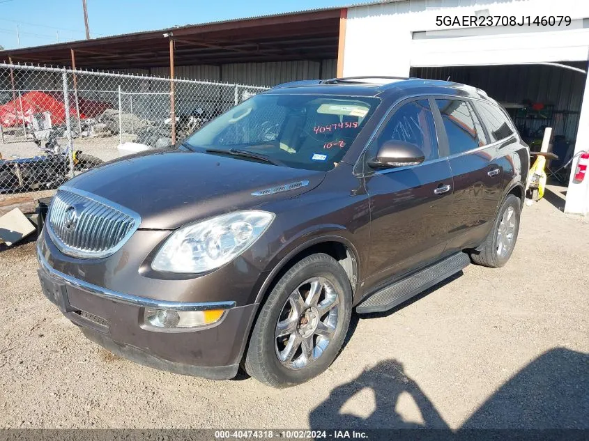 2008 Buick Enclave Cxl VIN: 5GAER23708J146079 Lot: 40474318