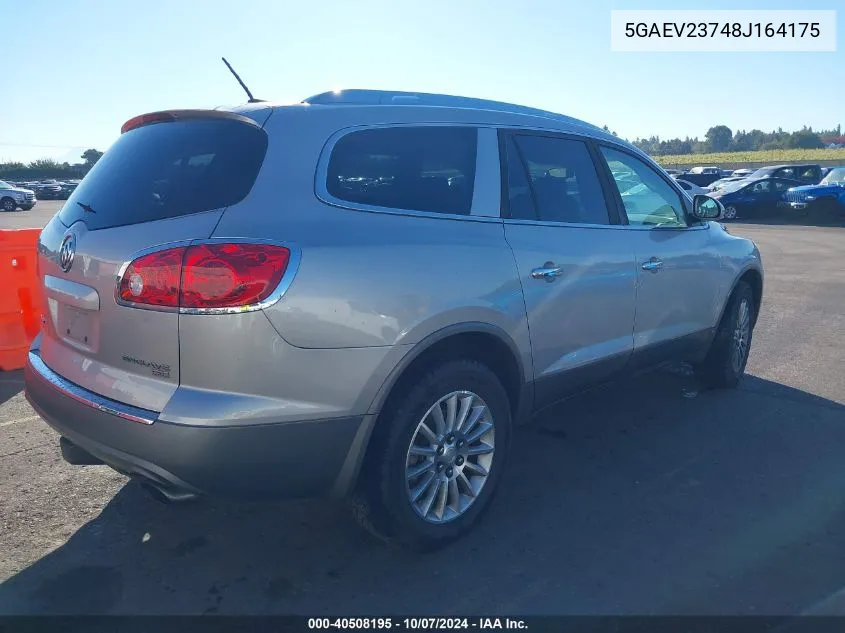 2008 Buick Enclave Cxl VIN: 5GAEV23748J164175 Lot: 40508195