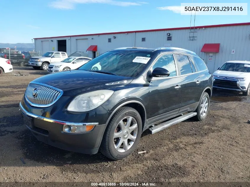 2008 Buick Enclave Cxl VIN: 5GAEV237X8J291416 Lot: 40513885