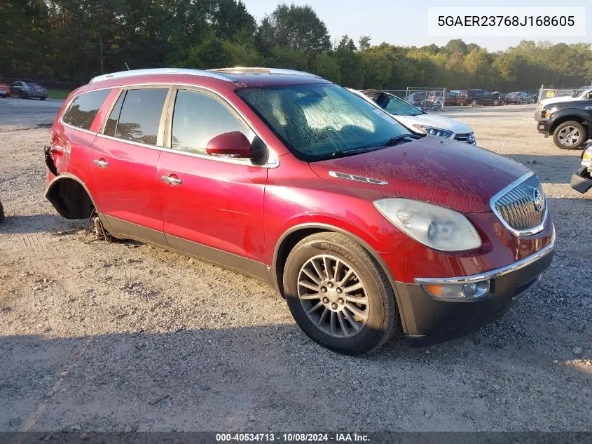 2008 Buick Enclave Cxl VIN: 5GAER23768J168605 Lot: 40534713