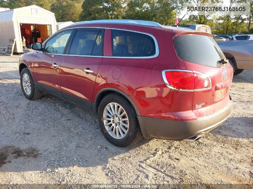 2008 Buick Enclave Cxl VIN: 5GAER23768J168605 Lot: 40534713