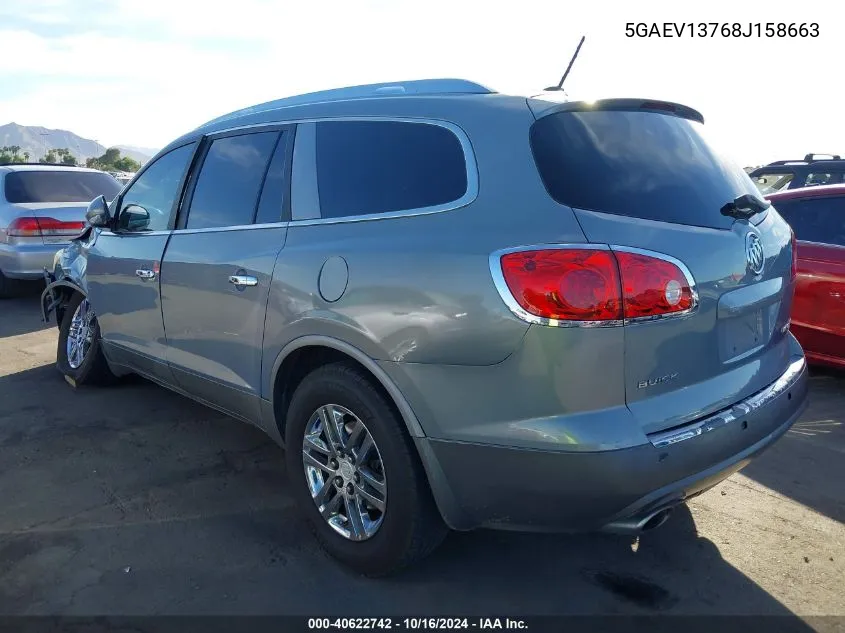 5GAEV13768J158663 2008 Buick Enclave Cx