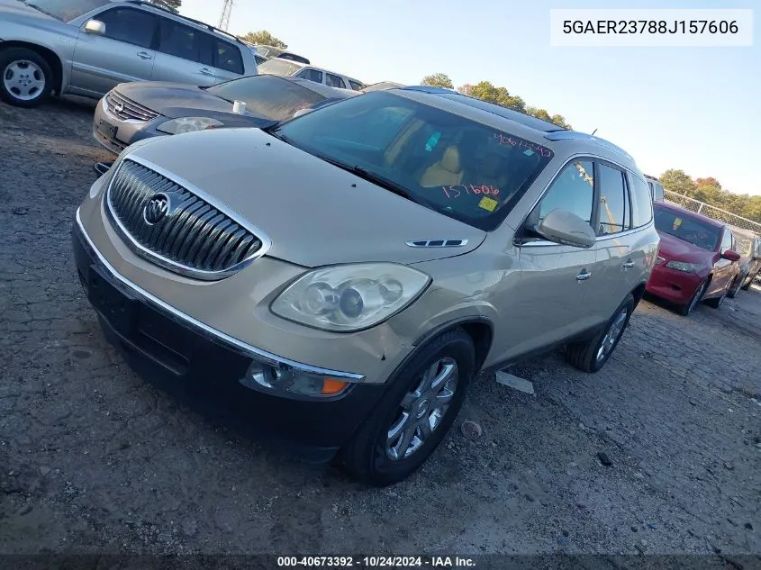 2008 Buick Enclave Cxl VIN: 5GAER23788J157606 Lot: 40673392