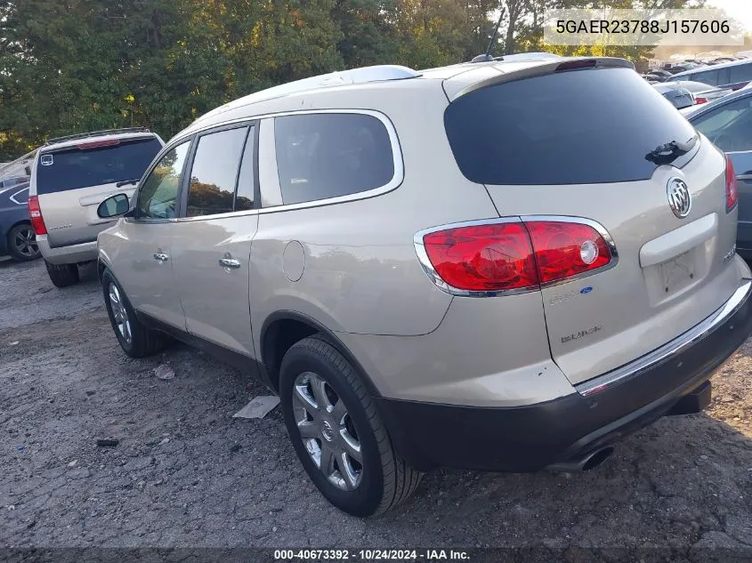 2008 Buick Enclave Cxl VIN: 5GAER23788J157606 Lot: 40673392