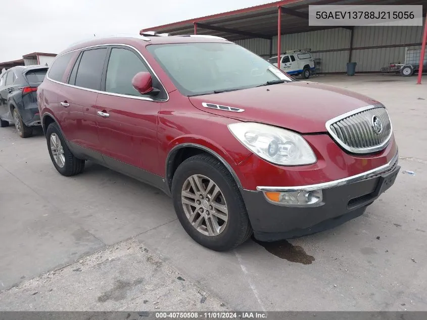 2008 Buick Enclave Cx VIN: 5GAEV13788J215056 Lot: 40750508