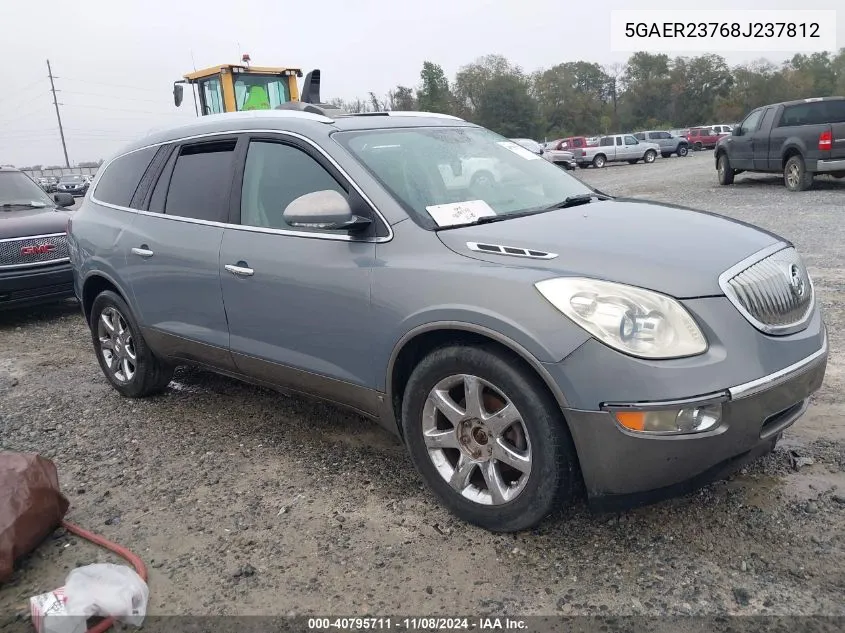 2008 Buick Enclave Cxl VIN: 5GAER23768J237812 Lot: 40795711