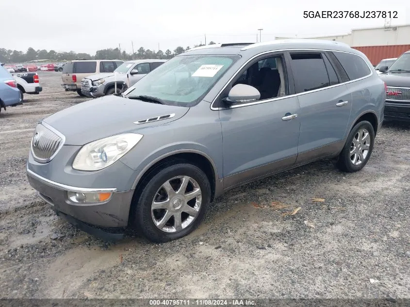 2008 Buick Enclave Cxl VIN: 5GAER23768J237812 Lot: 40795711