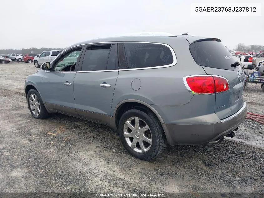 2008 Buick Enclave Cxl VIN: 5GAER23768J237812 Lot: 40795711