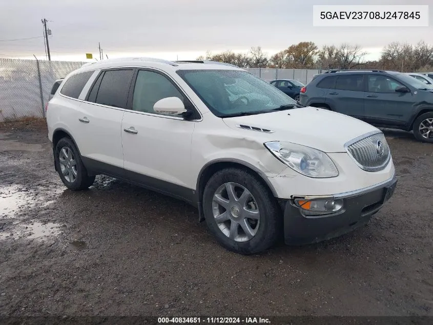 5GAEV23708J247845 2008 Buick Enclave Cxl