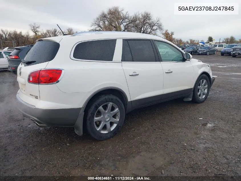 5GAEV23708J247845 2008 Buick Enclave Cxl