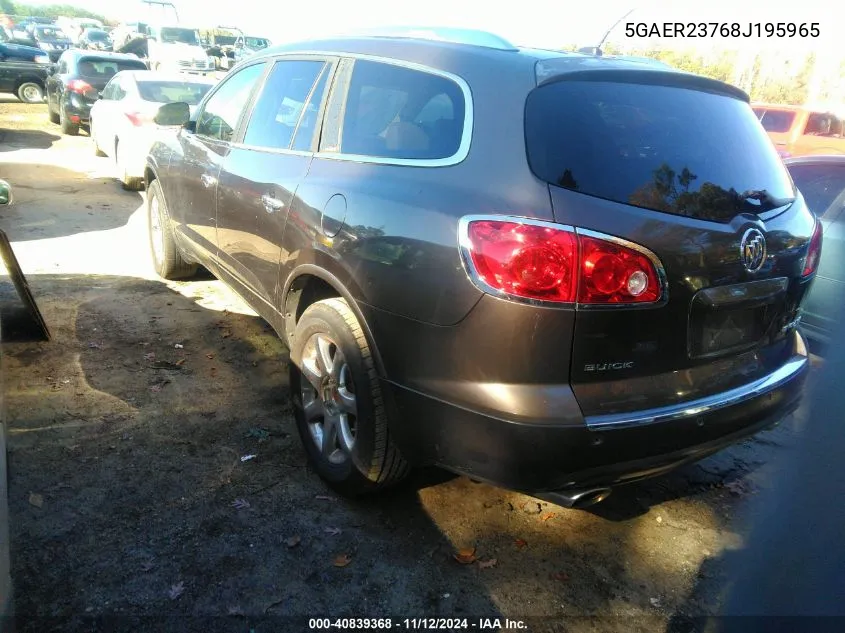 5GAER23768J195965 2008 Buick Enclave Cxl