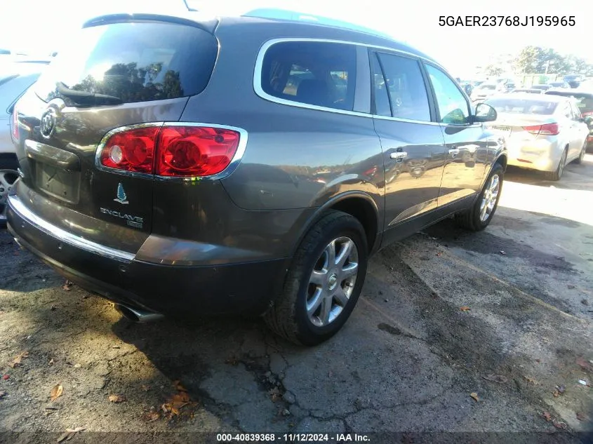 5GAER23768J195965 2008 Buick Enclave Cxl