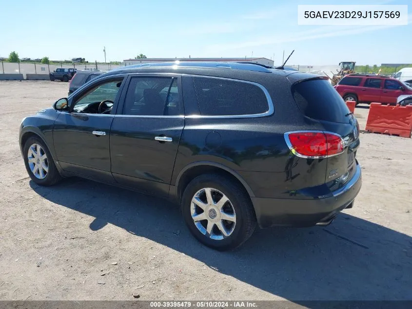 2009 Buick Enclave Cxl VIN: 5GAEV23D29J157569 Lot: 39395479