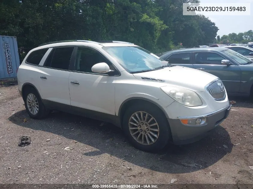 5GAEV23D29J159483 2009 Buick Enclave Cxl