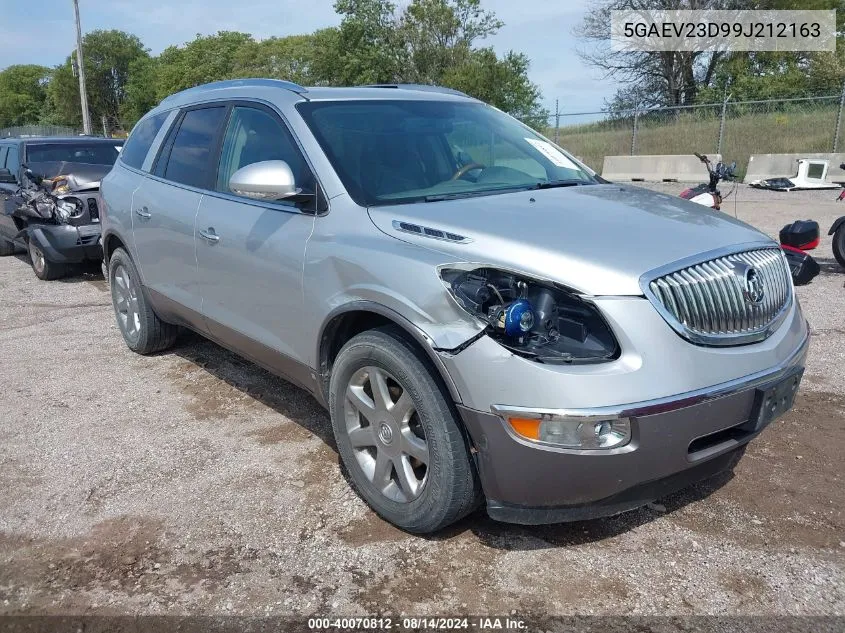 2009 Buick Enclave Cxl VIN: 5GAEV23D99J212163 Lot: 40070812