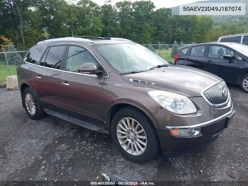 5GAEV23D49J187074 2009 Buick Enclave Cxl