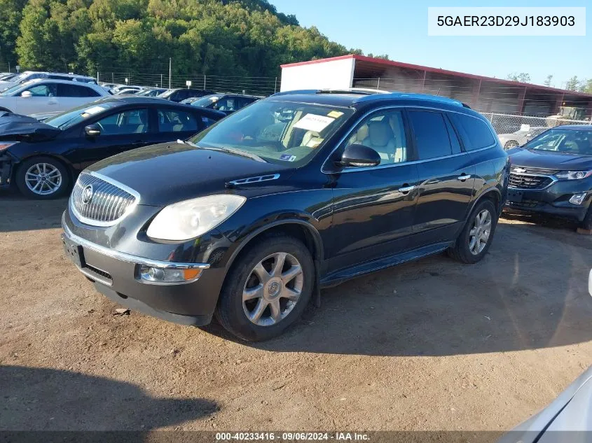 2009 Buick Enclave Cxl VIN: 5GAER23D29J183903 Lot: 40233416