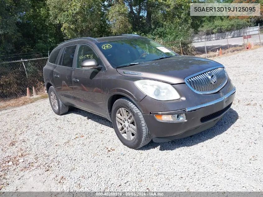 2009 Buick Enclave Cx VIN: 5GAER13D19J125095 Lot: 40259516