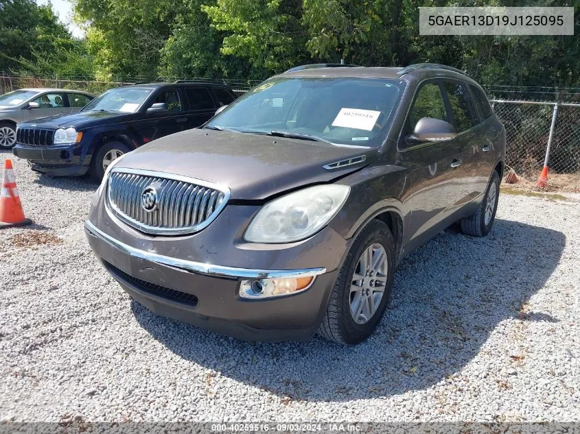 2009 Buick Enclave Cx VIN: 5GAER13D19J125095 Lot: 40259516