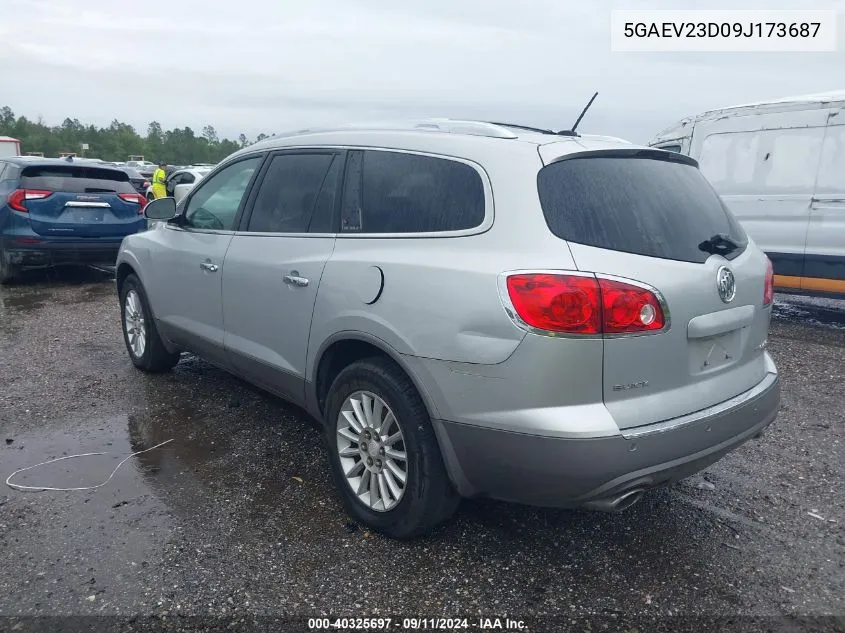 2009 Buick Enclave Cxl VIN: 5GAEV23D09J173687 Lot: 40325697