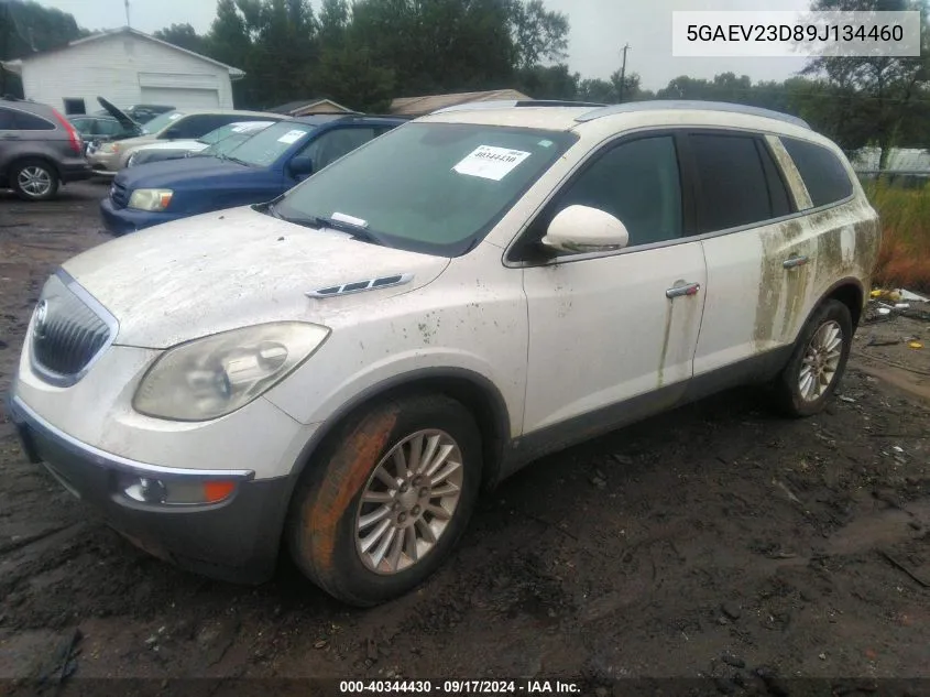 2009 Buick Enclave Cxl VIN: 5GAEV23D89J134460 Lot: 40344430