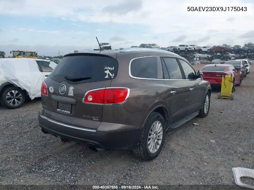 5GAEV23DX9J175043 2009 Buick Enclave Cxl