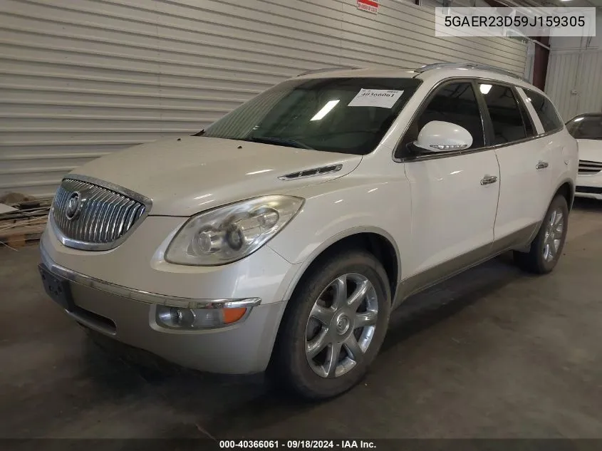 5GAER23D59J159305 2009 Buick Enclave Cxl