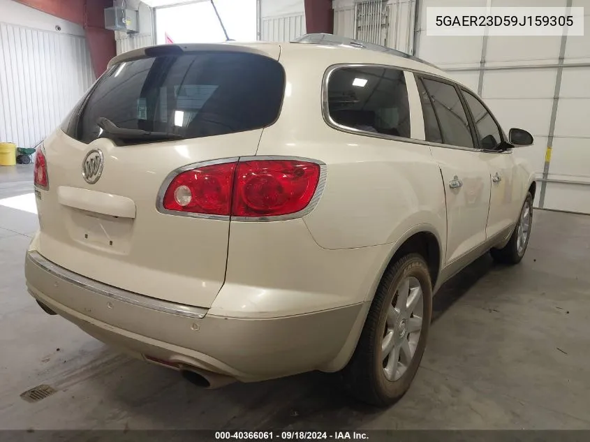 2009 Buick Enclave Cxl VIN: 5GAER23D59J159305 Lot: 40366061