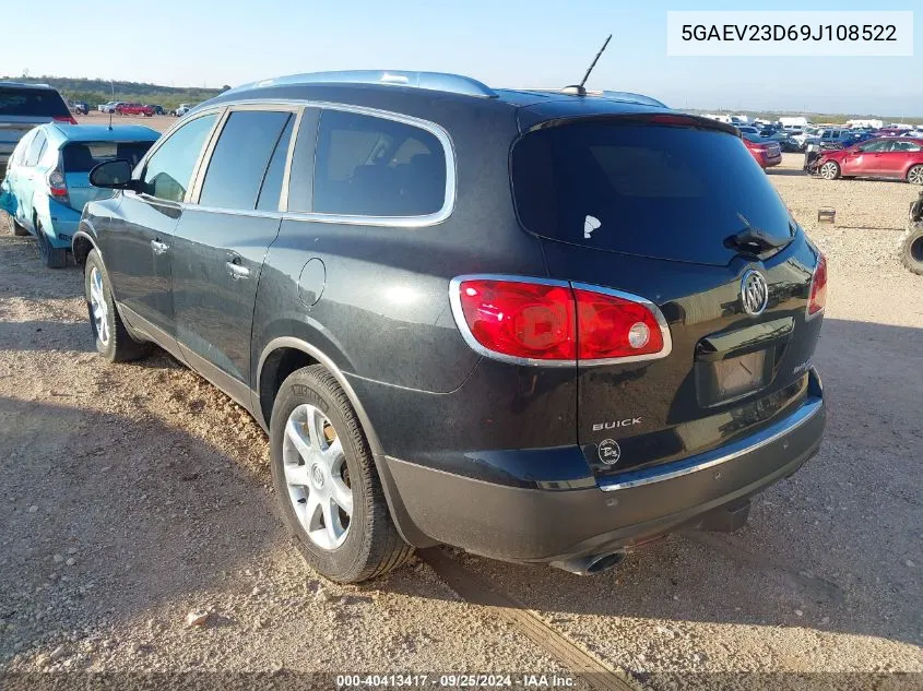 2009 Buick Enclave Cxl VIN: 5GAEV23D69J108522 Lot: 40413417