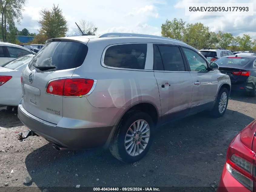 2009 Buick Enclave Cxl VIN: 5GAEV23D59J177993 Lot: 40434440