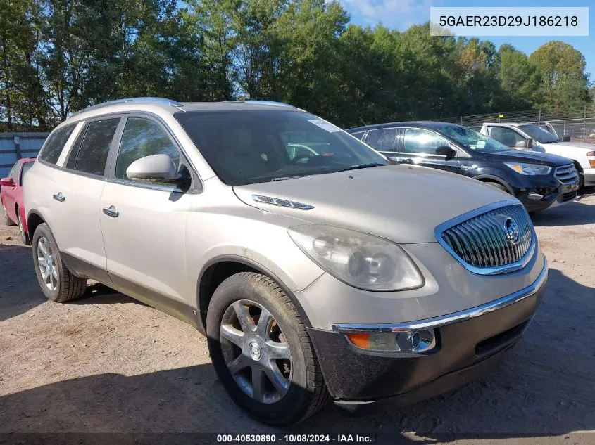 2009 Buick Enclave Cxl VIN: 5GAER23D29J186218 Lot: 40530890