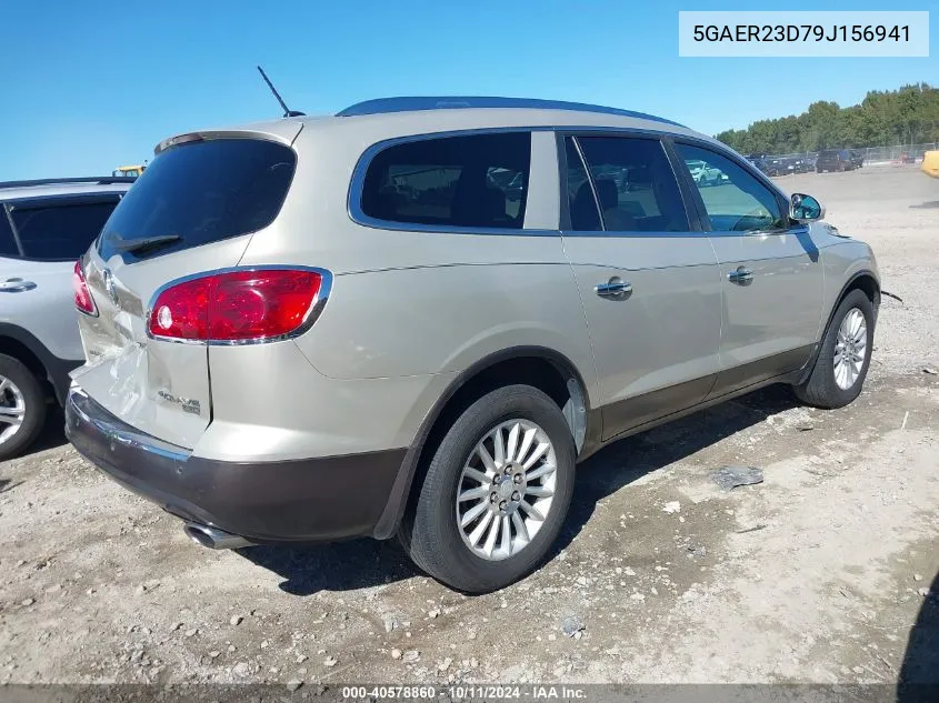 2009 Buick Enclave Cxl VIN: 5GAER23D79J156941 Lot: 40578860