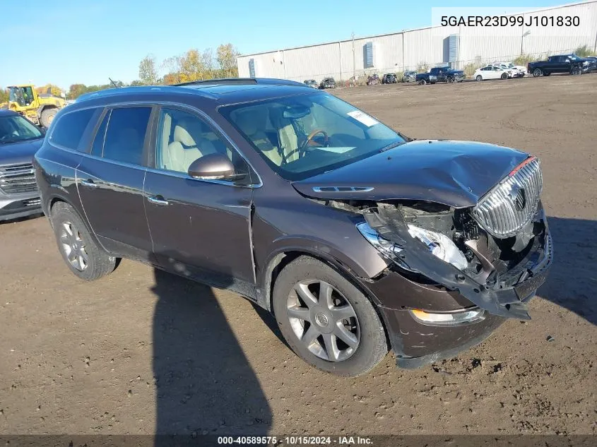 2009 Buick Enclave Cxl VIN: 5GAER23D99J101830 Lot: 40589575