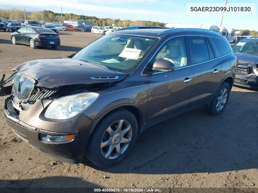 2009 Buick Enclave Cxl VIN: 5GAER23D99J101830 Lot: 40589575